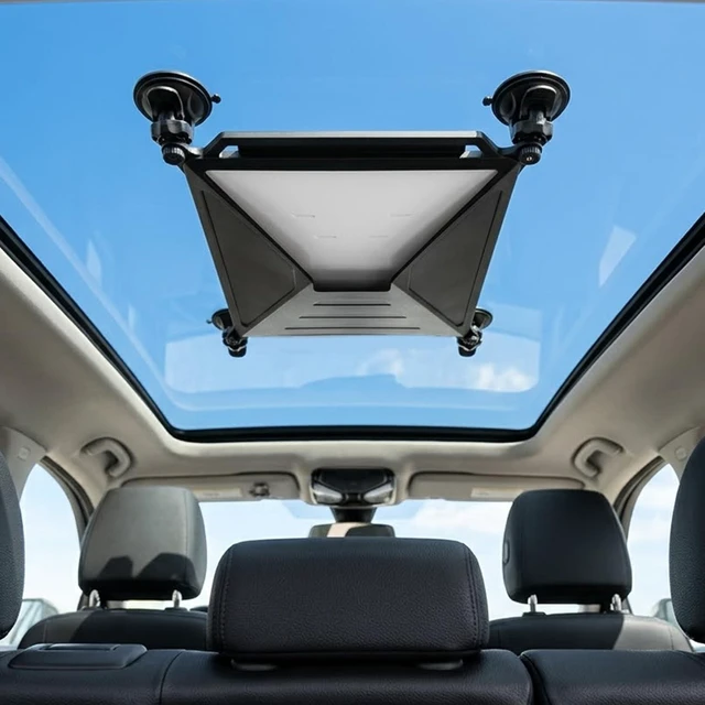 Alt view image 5 of 8 - Starlink Mini Mount for Car, 2-in-1 Suction Cup Mount with Silicone Case, Strong Vacuum Base for Car Windows & Sunroofs, Stable Signal, Portable Starlink Mini Accessories for RV, Trucks & BoatBlack