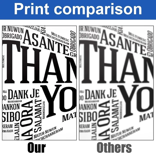 Alt view image 13 of 14 - LC203XL Ink Cartridges LC203 LC201 High Yield Ink Cartridges 5 Pack