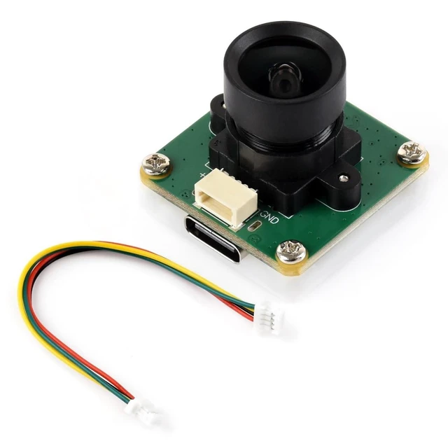 Alt view image 6 of 10 - Waveshare OV2735 2MP USB Camera (A), Supports USB2.0 Type-C Port and SH1.0 4PIN Header