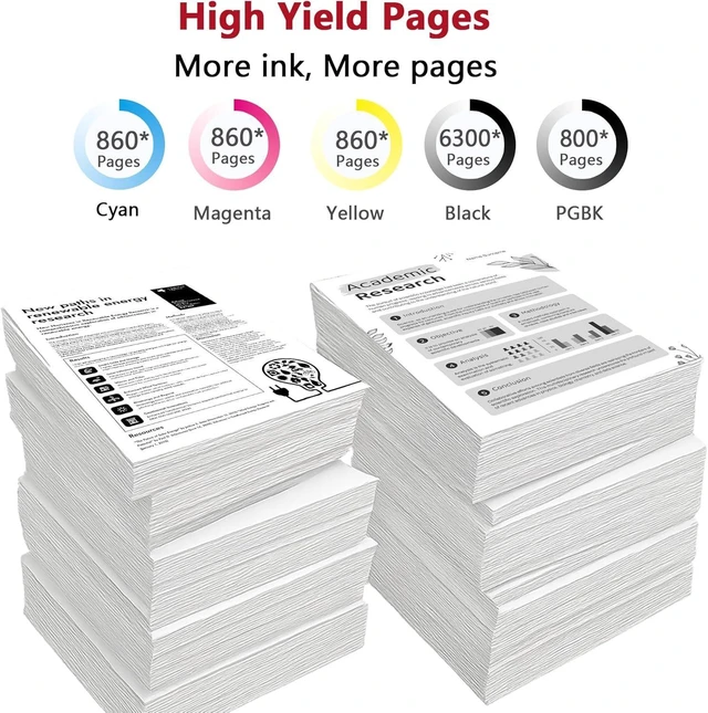 Alt view image 10 of 14 - 15 Pack PGI-280XXL CLI-281XXL Ink Cartridges Replacement for Canon 280 XXL 281 XXL Fit for Cannon TR8620a TR8620 TR8520 TR8600 TR7520 TS702a TS9520 TS9521C TS6120 TS6220 TS6320 TS8220 TS9120 Printers
