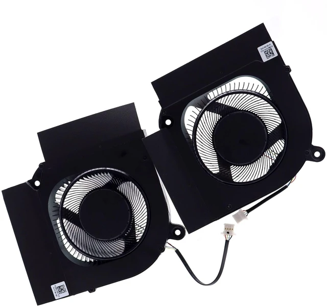 Alt view image 7 of 10 - Deal4GO CPU Cooling Fan w/GPU Cooler Fan 23.QFJN2.001 Replacement for Acer Nitro 5 AN515-58 AN517-55 PH317-55 AN515-58-7583 AN515-58-525P