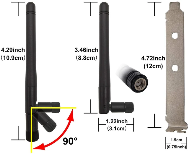 Alt view image 7 of 10 - External Bluetooth Antenna Kit for Mac Pro 2006~2012