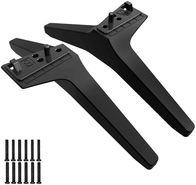 Alt view image 6 of 10 - 60 65 Inch 60UQ/65UQ Series TV Stand for LG TV Legs for 60UQ7900PSB 60UQ8000PSB 60UQ9000PSA 65UQ7400PSF 65UQ7500PSF 65UQ7900PSB 65UQ7950PSB 65UQ8000PSB 65UQ8050PSB Replacement Legs for LG TV wr Screw