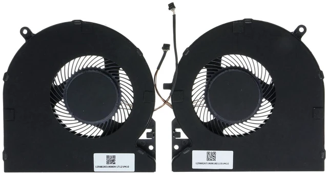 Alt view image 7 of 10 - Replacement CPU&GPU Cooling Fan for Razer Blade 15 RZ09-02886 RZ09-0288 RZ09-0301 RZ09-03018E52 RZ09-03017EM2 Blade 15 Advanced RZ09-0330 Model 2020 FNDY FNDX RZ09-0367 2021 DFS5K123043635