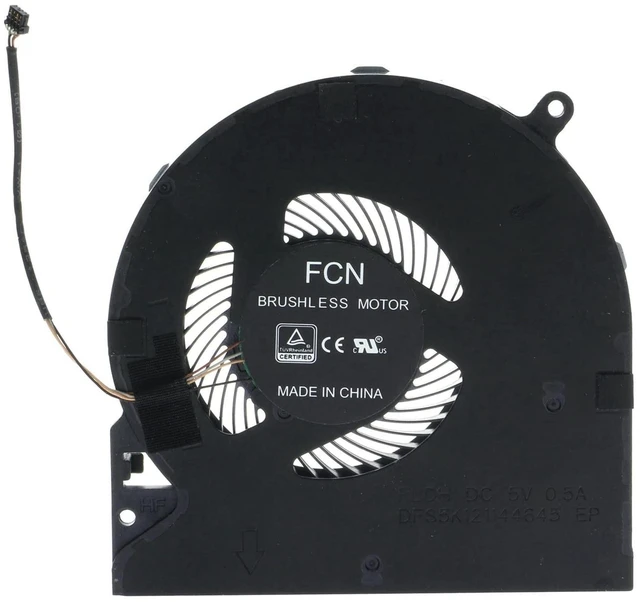 Alt view image 10 of 10 - Replacement CPU&GPU Cooling Fan for Razer Blade 15 RZ09-02886 RZ09-0288 RZ09-0301 RZ09-03018E52 RZ09-03017EM2 Blade 15 Advanced RZ09-0330 Model 2020 FNDY FNDX RZ09-0367 2021 DFS5K123043635
