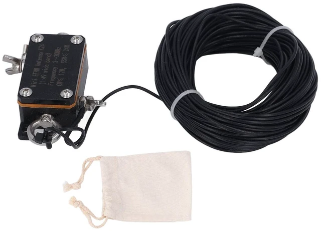 Alt view image 6 of 10 - Shortwave Antenna 3-30MHz End Fed Half Wave EFHW Antenna with 1:49 Balun for Enhanced Radio Reception Mini 65.62ft Wire Antenna for Shortwave Listening and Ham Radio Operations