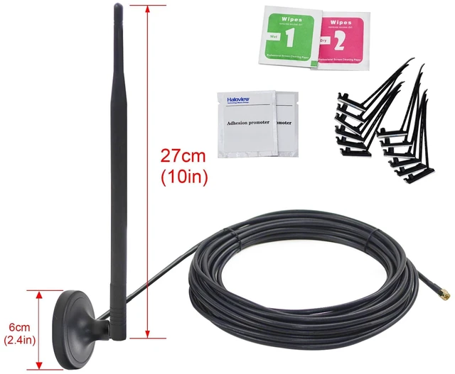 Alt view image 6 of 8 - Haloview 2.4G Wireless 42ft Extension Antenna for Haloview Camera