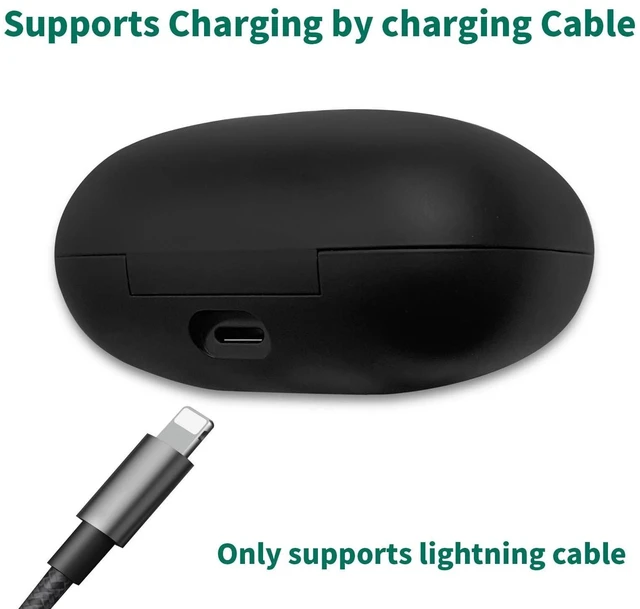 Alt view image 10 of 10 - WAVANCKY Replacement Charging Case for Powerbeats Pro, Charger Case with Bluetooth Pairing Button & 700mAh Built-in Battery