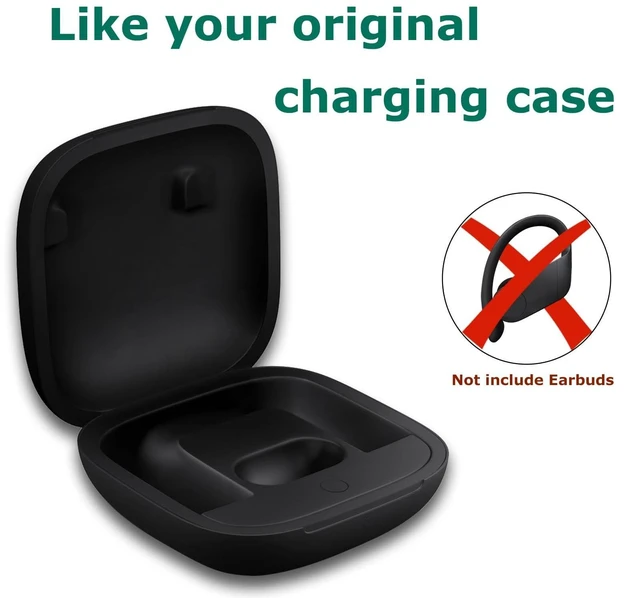 Alt view image 9 of 10 - WAVANCKY Replacement Charging Case for Powerbeats Pro, Charger Case with Bluetooth Pairing Button & 700mAh Built-in Battery