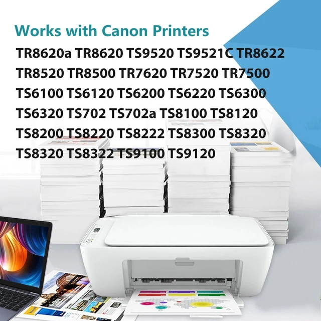 Alt view image 7 of 10 - Relcolor 15 Pack 280 281 XXL Ink Cartridges Replacement for Canon PGI 280XXL/281XXL Cartridges 280XL 281XL TR8620a TR8620 TR8520 TR8600 TR7520 TS702a TS9520 TS9521C TS6120 TS6220 TS9120 TS6320 TS8220