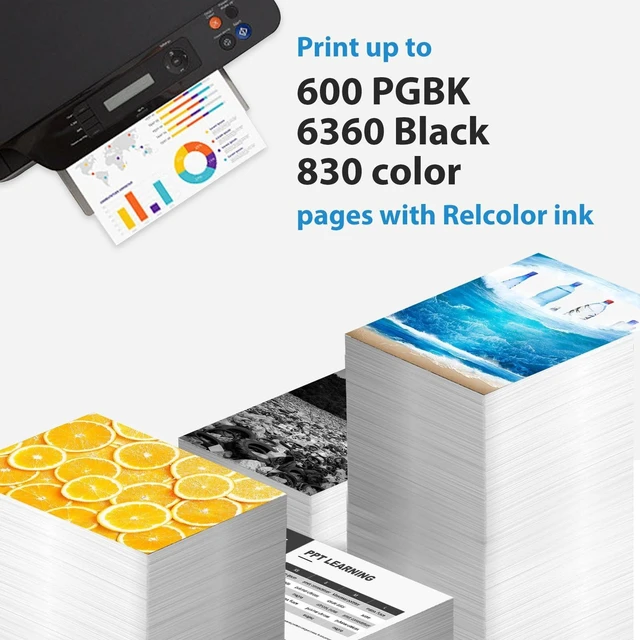 Alt view image 8 of 10 - Relcolor 15 Pack 280 281 XXL Ink Cartridges Replacement for Canon PGI 280XXL/281XXL Cartridges 280XL 281XL TR8620a TR8620 TR8520 TR8600 TR7520 TS702a TS9520 TS9521C TS6120 TS6220 TS9120 TS6320 TS8220