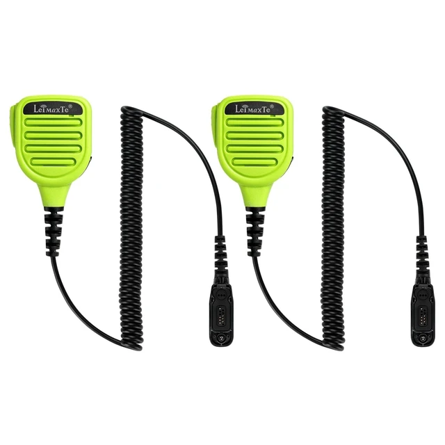 Alt view image 6 of 10 - LEIMAXTE Radio Speaker Mic for Motorola APX6000 APX7000 APX8000 XPR6350 XPR6550 XPR7550 XPR7350e XPR7550e XPR7580e APX 6000 7000 8000 XPR 6550 7550 7550e Walkie Talkie - High Strength, Waterproof