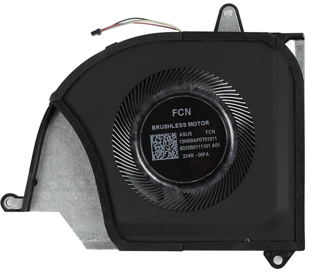 Alt view image 9 of 10 - New Cooling Fan CPU+GPU+Small Fan Replacement for ASUS ROG Flow X16 GV601 GV601R GV601RE GV601RM GV601RW GV601V GV601VI Series FPCF DFSCK221051825 FPCJ DFSCM227163925 FPCG DFS5J129134524
