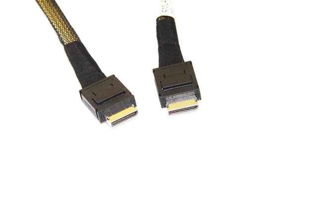Alt view image 6 of 10 - OCulink 4X to OCulink 4X,SFF-8611 to SFF-8611 Cable 100cm