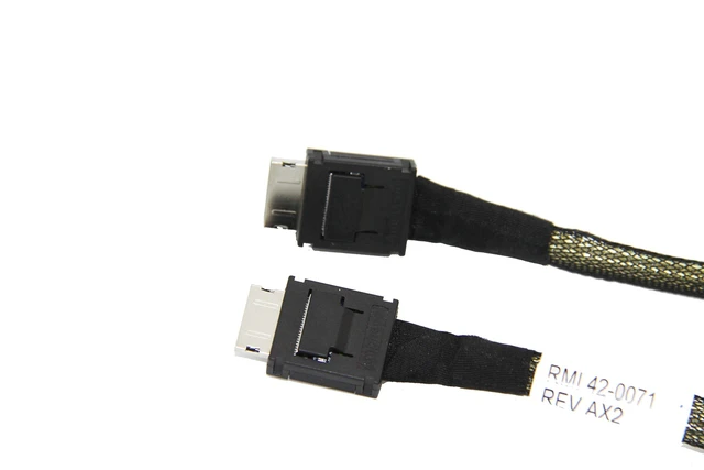 Alt view image 10 of 10 - OCulink 4X to OCulink 4X,SFF-8611 to SFF-8611 Cable 100cm