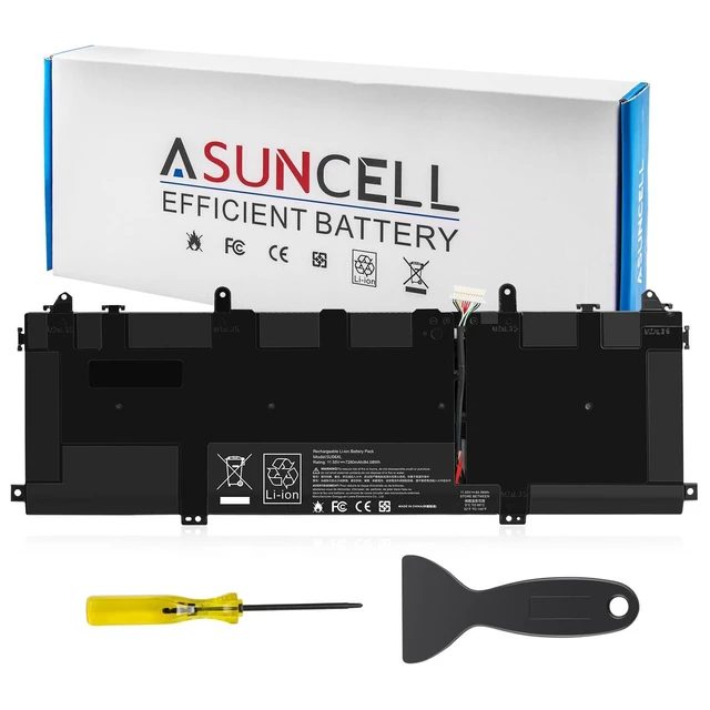 Alt view image 6 of 10 - ASUNCELL SU06XL L29184-005 Battery for HP Spectre X360 Convertible 15-df0013dx 15-df1043dx 15-df0033dx 15-df1033dx 15-df1045nr 15-df0069nr 15t-df000 15-df0xxx 15-df1xxx 15-DF 15T-DF Series SU06084XL