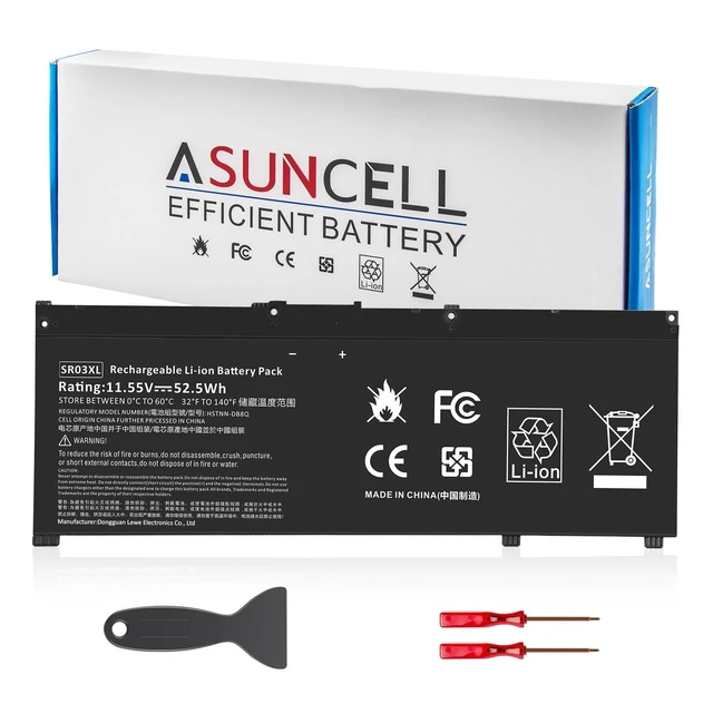 Alt view image 6 of 10 - KB06XL 902499-856 902499-855 902401-2C1 Battery for HP Spectre X360 15-BL012DX 15-BL112DX 15-BL0XX 15T-BL000 15T-BL100 15-BL075NR 15-BL152NR 15-BL000 15-BL000NA 15-BL030NG BL112DX HSTNN-DB7R TPN-Q17