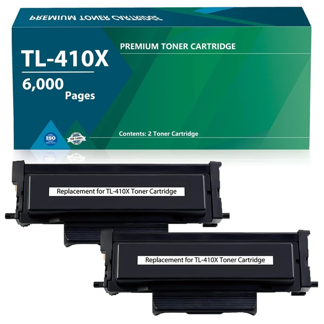 Alt view image 6 of 10 - TL-410X Toner Cartridge for Pantum TL-410X TL-410 for M7102DW M6802FDW P3300DW P3012DW M7100DW P3302DW P3302DN M6800FDW (6000 Pages, 2Pack)