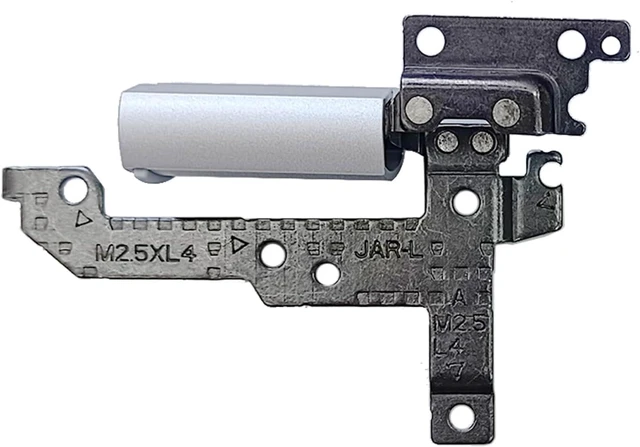 Alt view image 9 of 10 - Replacement Laptop Hinge with Hinge Cover for Dell Inspiron 14 7420 7425 2-in-1,P/N:05XG2W 5XG2W 0RJ12D RJ12D 460.0QD1L.0001 460.0QD1M.0001 (Sliver)