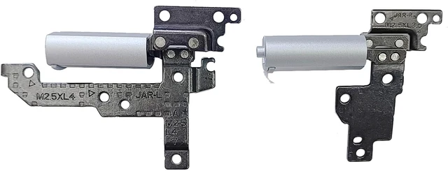 Alt view image 10 of 10 - Replacement Laptop Hinge with Hinge Cover for Dell Inspiron 14 7420 7425 2-in-1,P/N:05XG2W 5XG2W 0RJ12D RJ12D 460.0QD1L.0001 460.0QD1M.0001 (Sliver)
