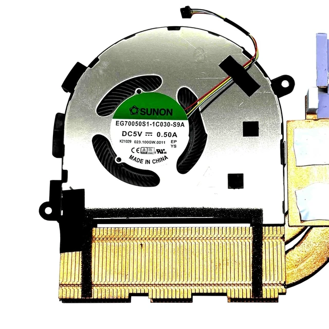 Alt view image 7 of 8 - New Genuine CPU Cooling Fan wiht heatsink Replacement for Lenovo Yoga C940-15IRH Laptop (Type 81TE) C940-15, P/N: 5H40S19977