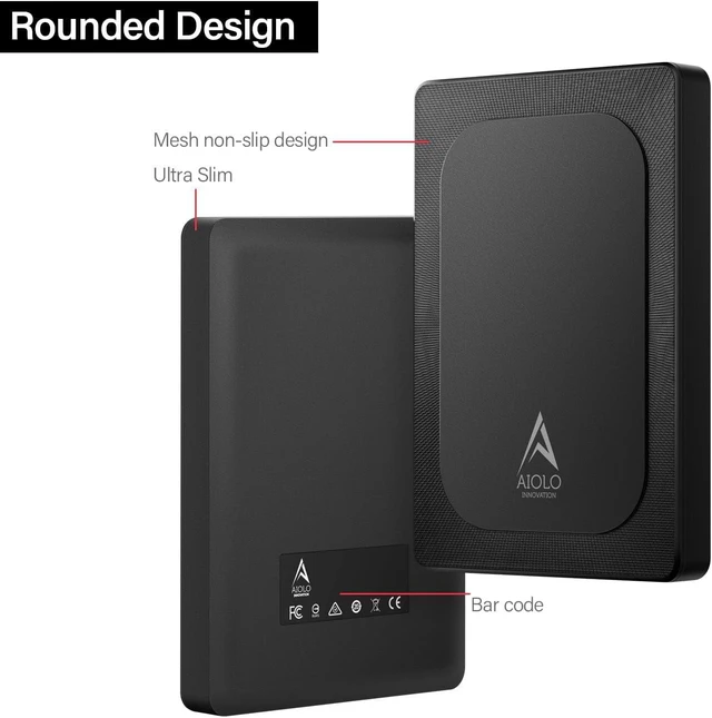 Alt view image 12 of 14 - Aiolo Innovation 500GB External Hard Drive Ultra Slim Portable HDD-USB 3.0 for PC, Mac, Laptop, PS4, Xbox one,Xbox 360 HD-A4