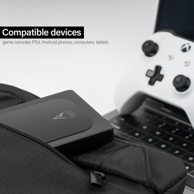 Alt view image 13 of 14 - Aiolo Innovation 500GB External Hard Drive Ultra Slim Portable HDD-USB 3.0 for PC, Mac, Laptop, PS4, Xbox one,Xbox 360 HD-A4
