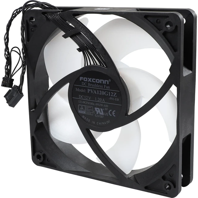 Alt view image 8 of 10 - RGB CPU Cooling Fan Replacement for Dell Alienware Aurora R13 R14 R15 R16 Gaming Desktop, 069XJW 69XJW-A00 PVA120G12Z-P01-EB 12012025mm Case Liquid Cooling Fan DC12V 1.2A