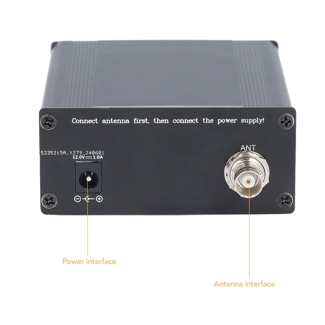 Alt view image 10 of 10 - DC12V 0.5W FM Transmitter,Stereo Mini Radio Station with Mic Sound Jack for Theaters Homes Libraries