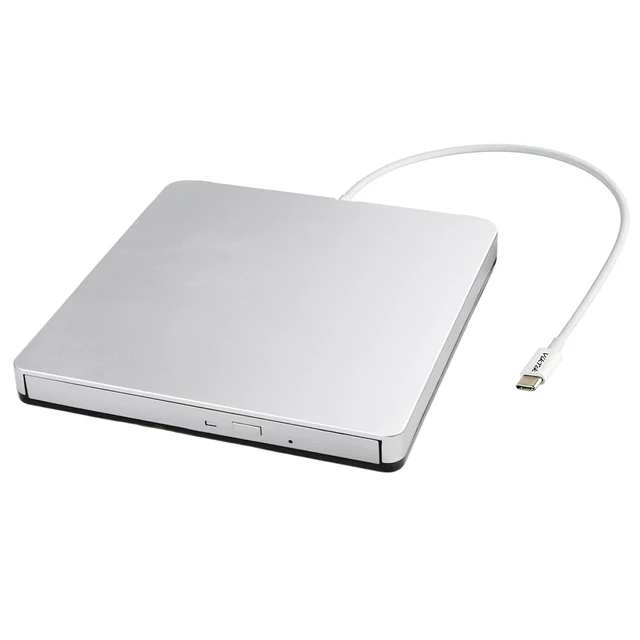Alt view image 6 of 10 - VikTck External USB-C SuperDrive DVD CD Drive Portable DVD CD Reader/Burner for Apple-MacBook Air/Pro/iMac/Mini/MacBook Pro/ASUS/DELL/Laptop with USB-C Port Plug and Play
