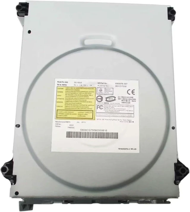 Alt view image 8 of 14 - Replacement Disc Drive for Xbox 360 Lite On DG-16D2S DG-16D2S-09C