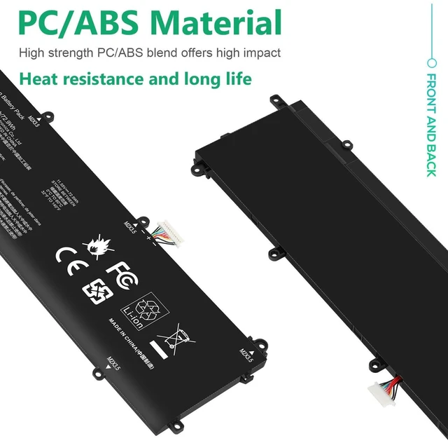 Alt view image 10 of 10 - BN06XL BNO6XL L68299-005 Battery for HP Spectre X360 BN06XL 15 15-eb000 15-eb0xxx 15-eb1xxx 15-EB0053DX 15-EB0043DX 15-EB1043DX 15T-EB000 15T-EB100 15T-EB 15-EB Series BN06072XL L68235-1C1 11.55V