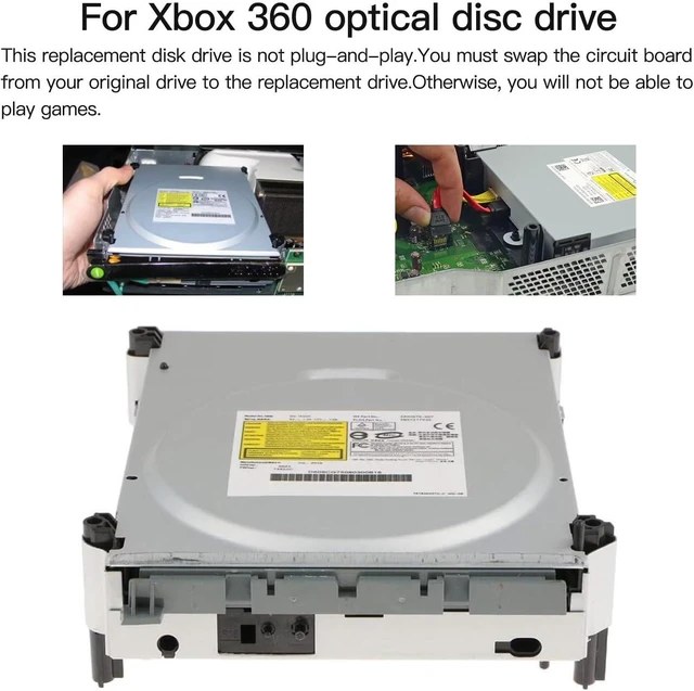 Alt view image 13 of 14 - Replacement Disc Drive for Xbox 360 Lite On DG-16D2S DG-16D2S-09C