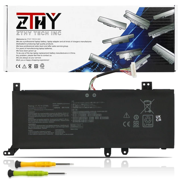 Alt view image 6 of 10 - B21N1818-3 C21N1818-3 Battery Replacement for Asus VivoBook A515 F515 M515 R565 S515 X515 A515EP A515JA F515EA F515J F515MA M515UA S515EA S515JA X515D X515EA X515EP X515F X515J X515M R565E R565F R565M