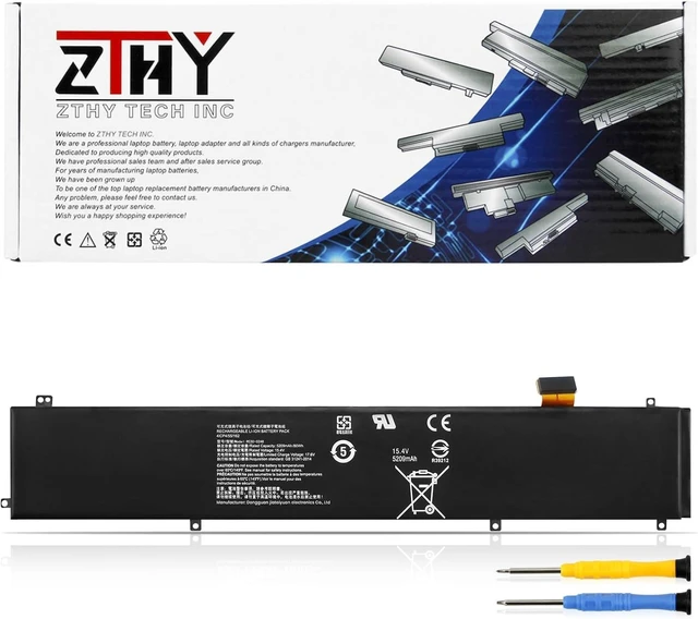 Alt view image 8 of 14 - RC30-0248 Battery Replacement for Razer Blade Advanced 15 2018 2019 2020 2021 2022 RZ09-0248 RZ09-02386 RZ09-03137 RZ09-03138 RZ09-02386 RZ09-02886 RZ09-0330 RZ09-0421 RZ09-0421NED3 RZ09-0421NEG3-R3U1