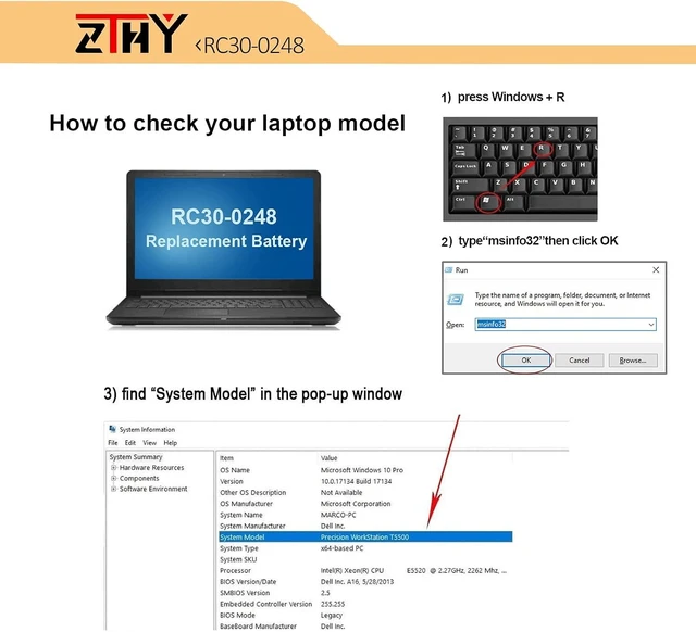 Alt view image 9 of 14 - RC30-0248 Battery Replacement for Razer Blade Advanced 15 2018 2019 2020 2021 2022 RZ09-0248 RZ09-02386 RZ09-03137 RZ09-03138 RZ09-02386 RZ09-02886 RZ09-0330 RZ09-0421 RZ09-0421NED3 RZ09-0421NEG3-R3U1