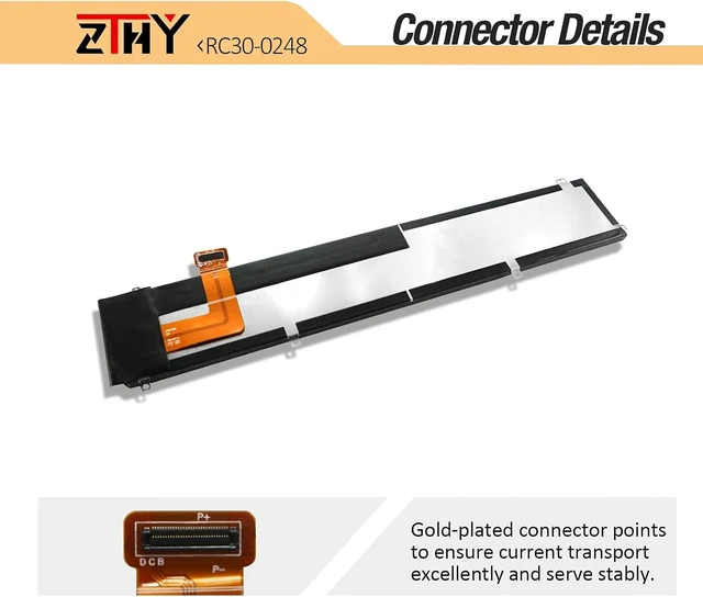 Alt view image 12 of 14 - RC30-0248 Battery Replacement for Razer Blade Advanced 15 2018 2019 2020 2021 2022 RZ09-0248 RZ09-02386 RZ09-03137 RZ09-03138 RZ09-02386 RZ09-02886 RZ09-0330 RZ09-0421 RZ09-0421NED3 RZ09-0421NEG3-R3U1