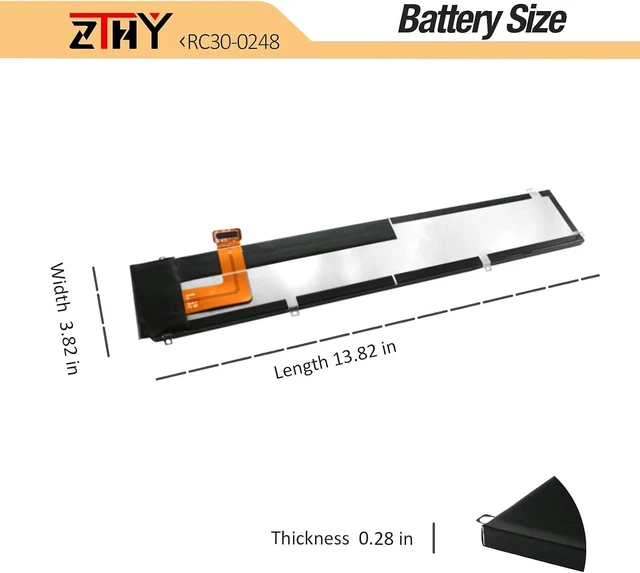 Alt view image 14 of 14 - RC30-0248 Battery Replacement for Razer Blade Advanced 15 2018 2019 2020 2021 2022 RZ09-0248 RZ09-02386 RZ09-03137 RZ09-03138 RZ09-02386 RZ09-02886 RZ09-0330 RZ09-0421 RZ09-0421NED3 RZ09-0421NEG3-R3U1