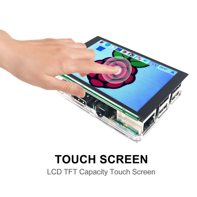 Alt view image 7 of 10 - innomaker Raspberry Pi LCD Display TFT Capacitive Touch Screen 3.5 Inch 320480 for Rasp Pi 5 4 3 B+ Raspberry pi x Display Terminals