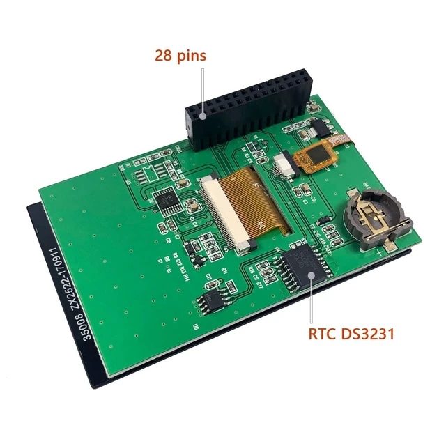 Alt view image 9 of 10 - innomaker Raspberry Pi LCD Display TFT Capacitive Touch Screen 3.5 Inch 320480 for Rasp Pi 5 4 3 B+ Raspberry pi x Display Terminals