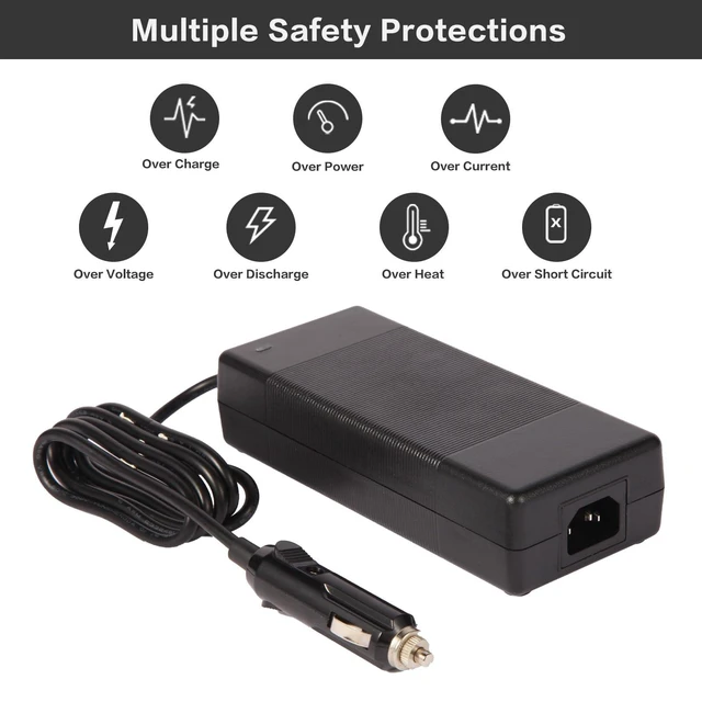 Alt view image 7 of 10 - 12V 10A Cigarette Lighter Plug AC/DC Power Converter Adapter for GMG Green Mountain Grills DB/JB Davy Crockett P-1001, P-1235,P-1012, GMG-ADP10A, P-1266, P-1283, P-1295