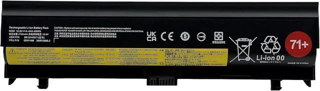 Alt view image 8 of 14 - 48Wh 00NY488 Laptop Battery Replacement for ThinkPad L560 L570 20F1 20F2 20J8 20J9 20JR 20F1001YGE 20F2S2GW00 20JRS0QP00 20JQ000PGE SB10H45071 SB10H45074 SB10H45073 71+ 00NY486 00NY489