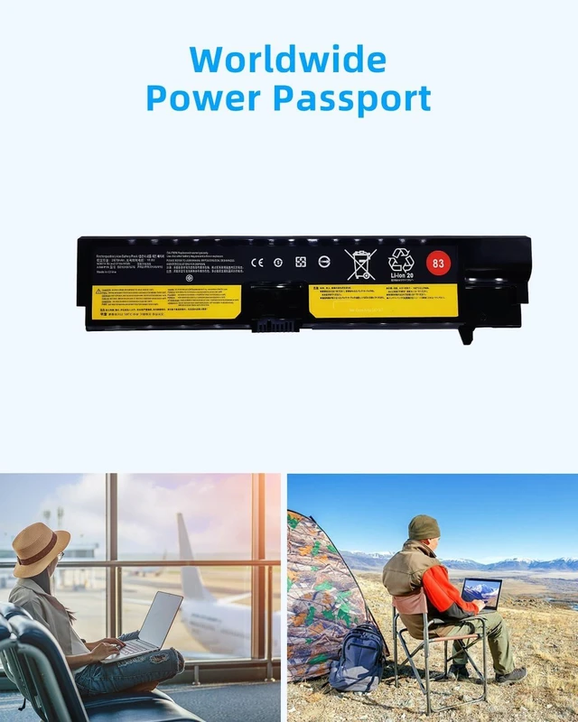 Alt view image 13 of 14 - 41Wh 01AV418 Laptop Battery Replacement for Lenovo ThinkPad E570 E570C E575 Series 82 83 SB10K97571 SB10K97575 SB10K97572 SB10K97574 01AV414 01AV415 High Performance