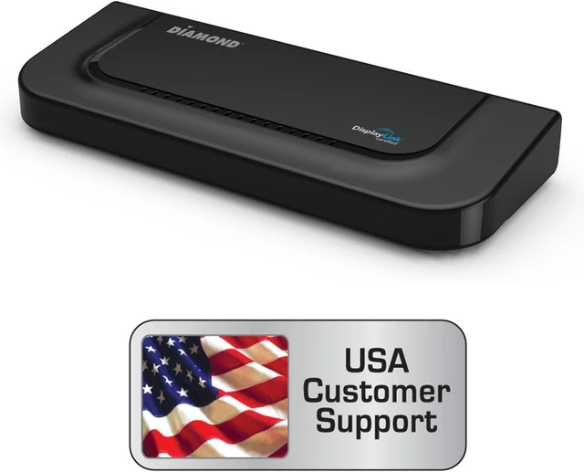 Alt view image 14 of 14 - Diamond Multimedia Dual Video Output, USB 3.0/2.0 Universal Docking Station with Gigabit Ethernet, HDMI, DVI, Audio for Windows 11, MacOS and Android 5.0+. Display Link Certified DL-3900 Chip
