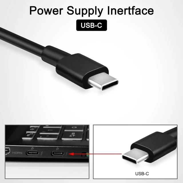 Alt view image 9 of 12 - 140W USB c Charger Compatible with Samsung Galaxy Book4 Book3 Ultra 16 NP960XFH NT960QGK Galaxy Book Odyssey NP762XDA A20-135P1A PD-135ABH BA44-00374A acer msi Gigabyte Laptop Charger