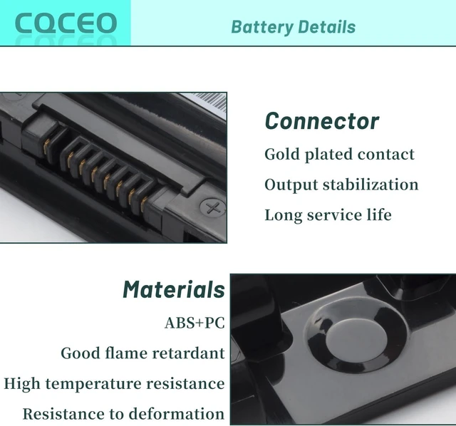 Alt view image 9 of 14 - FPCBP446 Laptop Battery for Fujitsu LifeBook T725 T726 Series FPCBP446AP