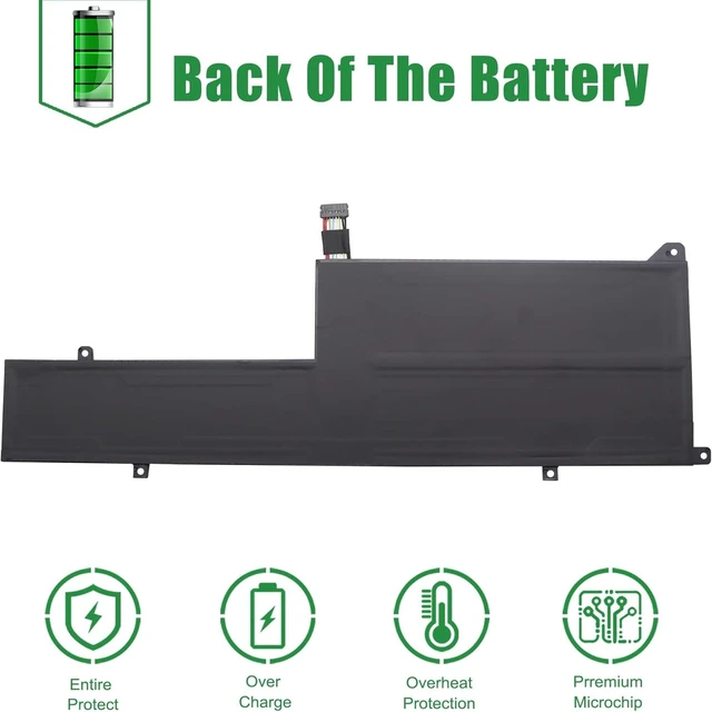 Alt view image 10 of 10 - L21M3PE0 Laptop Battery Replacement for Lenovo IdeaPad Flex 5 14ABR8 14ALC7 14IAU7 14IRU8 16ABR8 16IAU7 16IRU8 Series SB11F38041 5B11F38042 L21C3PE0 L21L3PE0 L21M3PE1 L21B3PE0 11.52V 52.5Wh