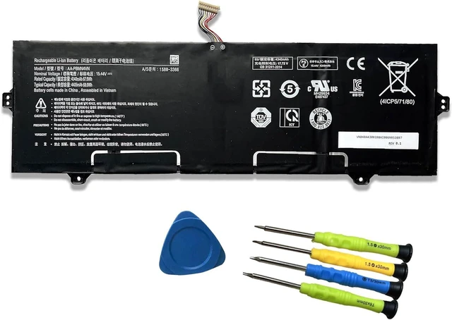 Alt view image 8 of 14 - AA-PBMN4VN Laptop Battery Replacement for Samsung Galaxy Book Pro 360 15 NP950XDB-KA1US NP950XDB-KB1US NP950XDB-KC3US NP950XDB-KC5US NP950QDB NP950QDB-KB1US NP950QED-KB1US 15.44V 4405mAh/68Wh