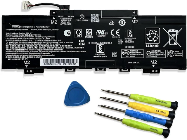 Alt view image 7 of 12 - PC03XL PC03043XL Laptop Battery Replace for HP Pavilion X360 14 15 14-DW/DY/BA/CD 15-ER HSTNN-OB1W M24421-271/AC1 M24648-005 TPN-DB0E 15-er0125od 14-dy1031ns 14M-DY0113DX/DY1033DX 14-BA125CL/BA153CL