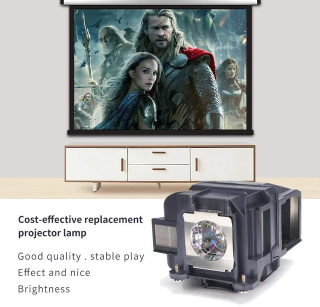 Alt view image 7 of 10 - KAIWEIDI V13H010L88 Replacement Projector Lamp Bulb for Epson -ELPLP88 PowerlLite 1224 1264 740HD HC1040 HC2040 HC2045 HC640 X27 EX3240 EX7240 EX9200 EX5250 EX5240 VS240 VS345 VS340 Projectors